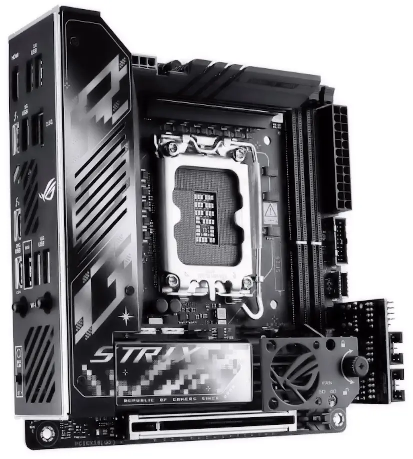 Montaje ASUS ROG STRIX Z890-I GAMING WIFI Las Tablas Informático Las Tablas - Montaje ASUS ROG STRIX Z890-I GAMING WIFI Las Tablas