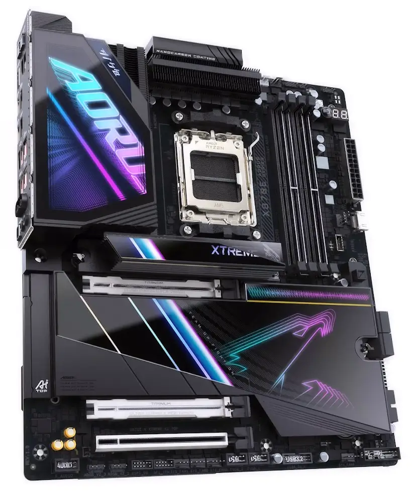 Montaje Placa Base GIGABYTE X870E AORUS XTREME X3D AI TOP Gaming PC Las Tablas Montaje Placa Base GIGABYTE X870E AORUS XTREME X3D AI TOP Gaming PC Las Tablas