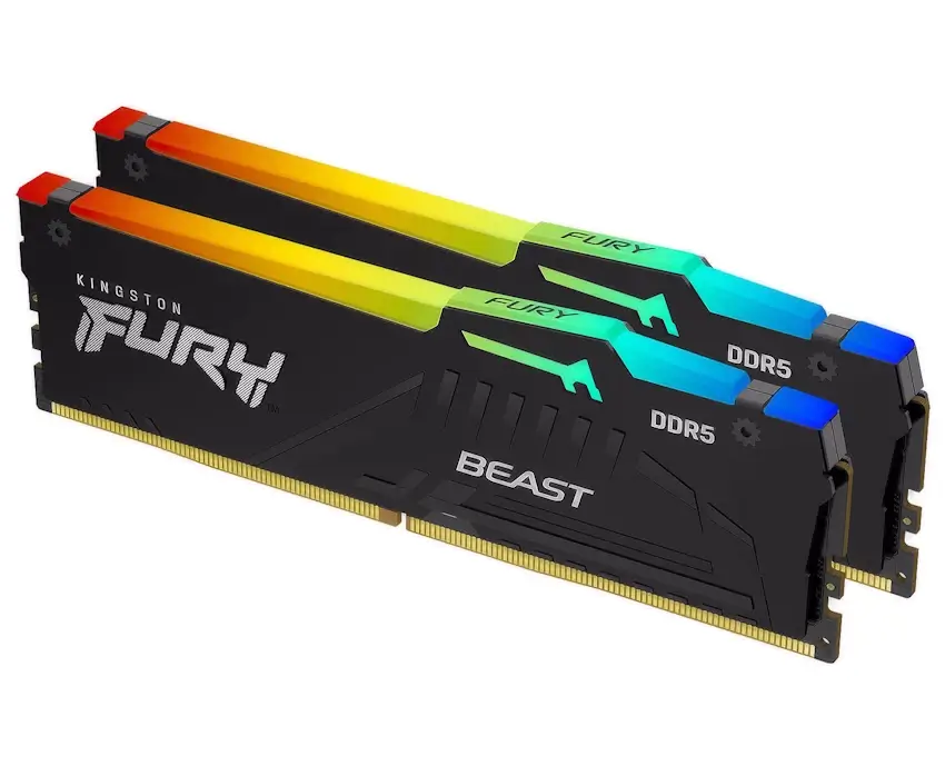 Montaje Memoria RAM DDR5 Kingston Fury Beast Gaming PC Las Tablas Montaje Memoria RAM DDR5 Kingston Fury Beast Gaming PC Las Tablas
